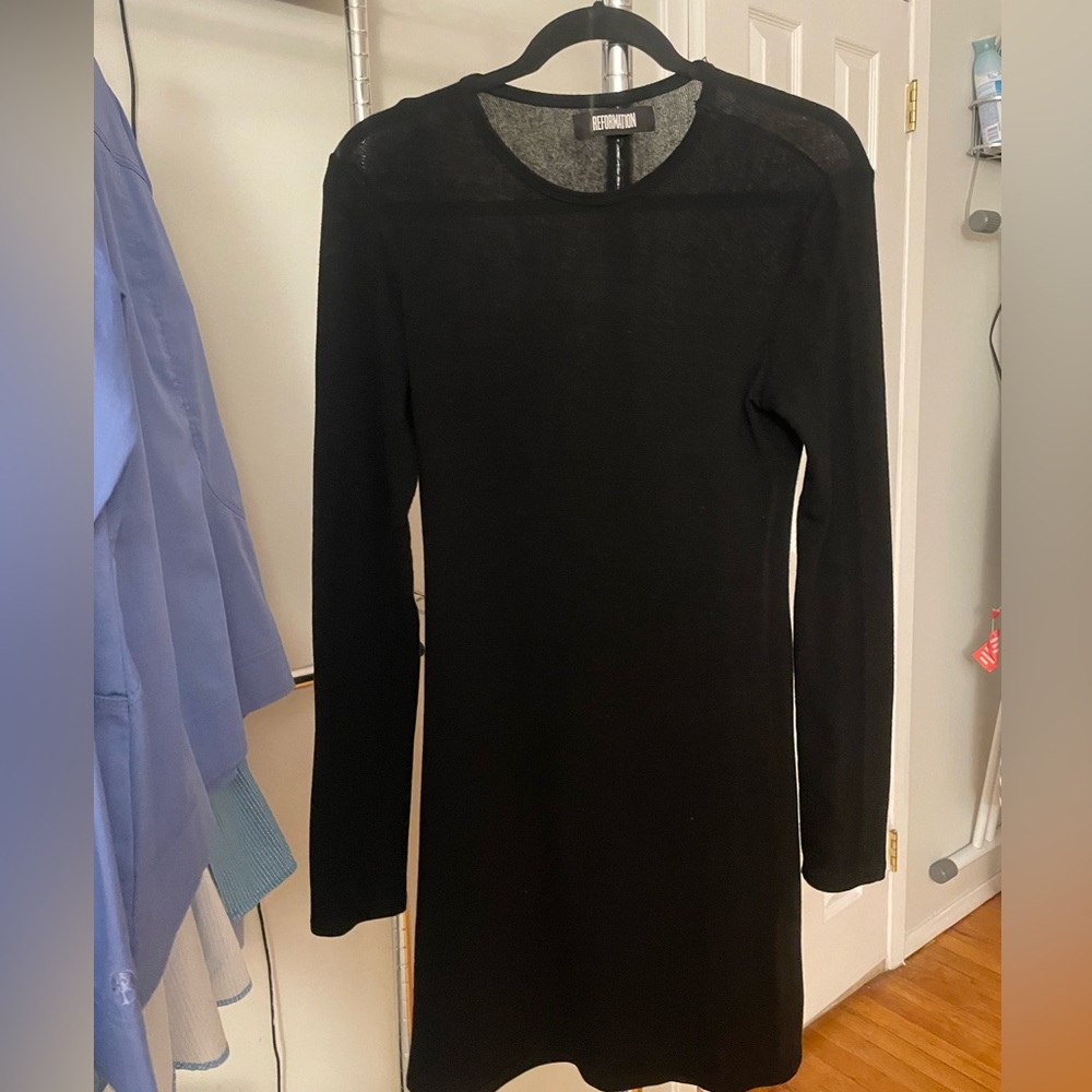 Reformation Long Sleeve Dress